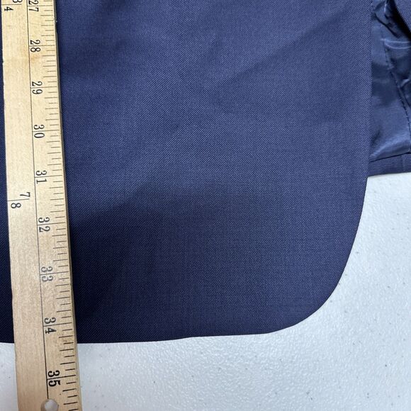 Jos. A. Bank Men's Blazer Sport Coat 50L 100% Wool Regal Bright Blue Twill $179 - Picture 11 of 12